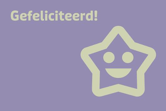 Gefeliciteerd A527